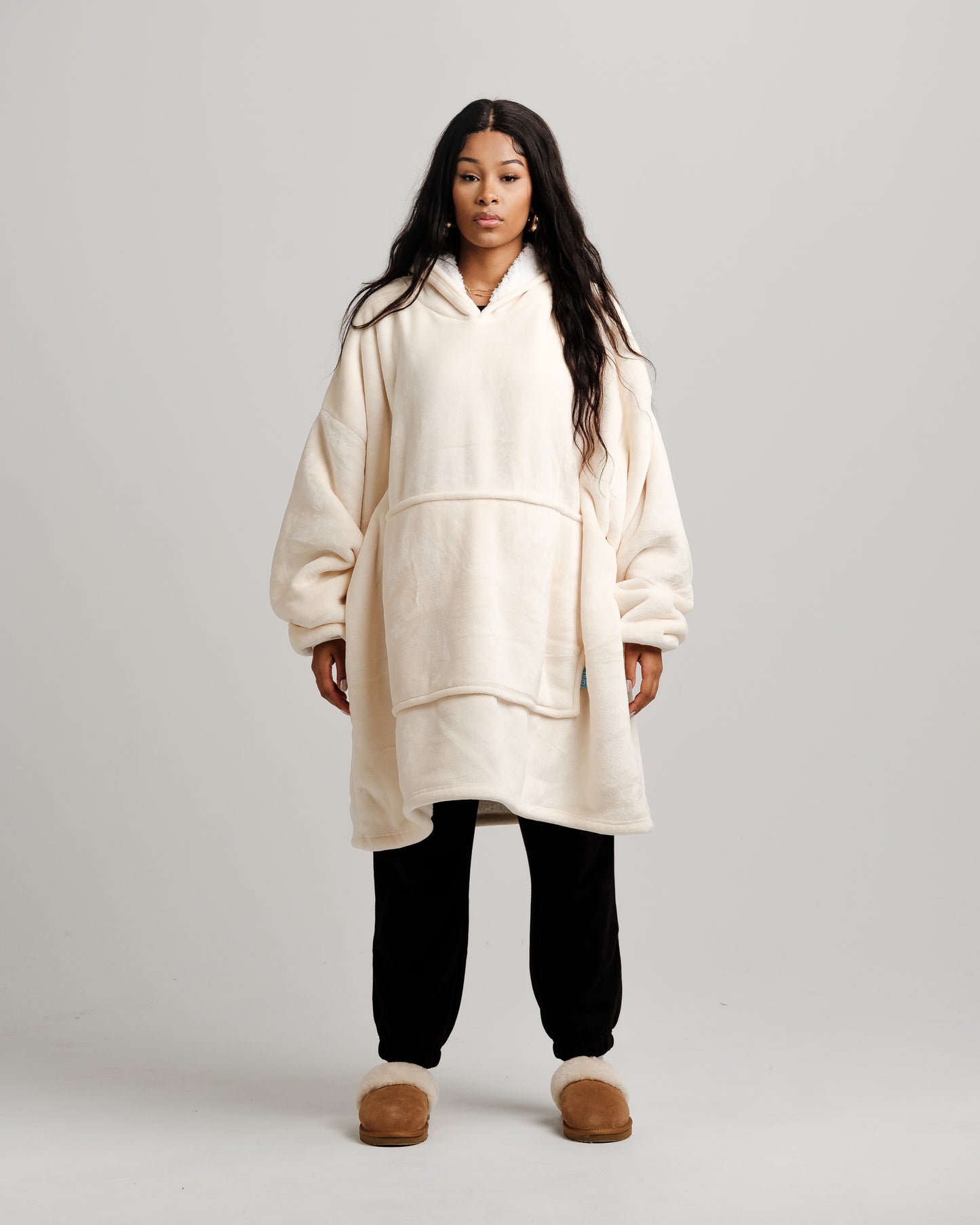 Original Ony Hoodie Blanket - Cream - It's Ony