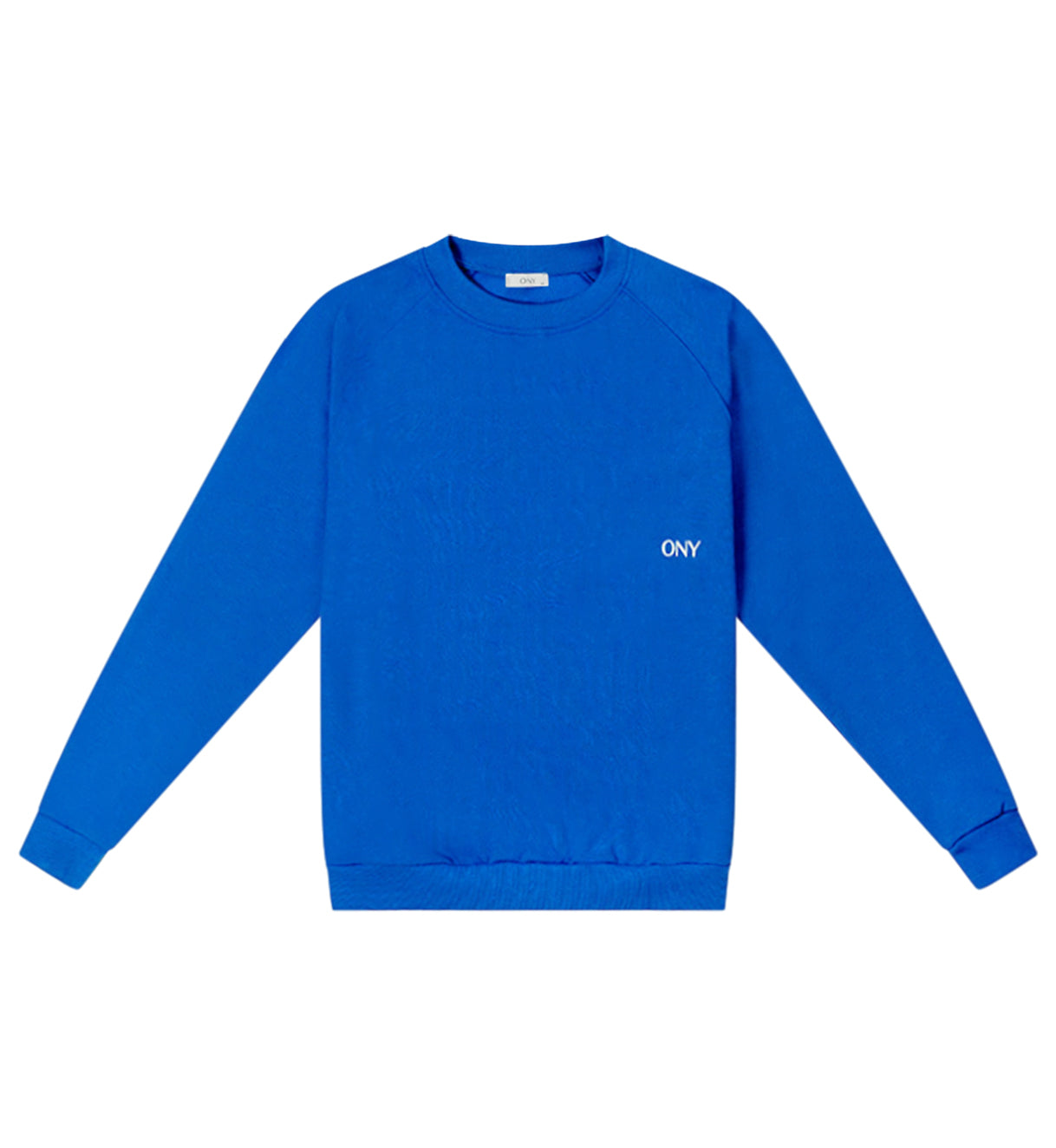 Blue oversized sweater - 100% cotton.