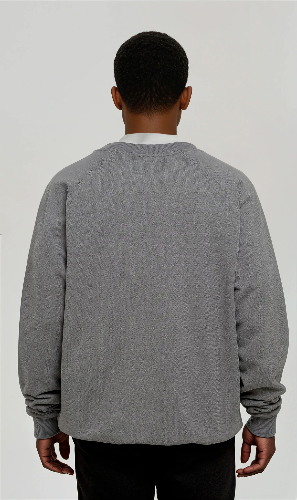 GREY OVERSIZED SWEATER