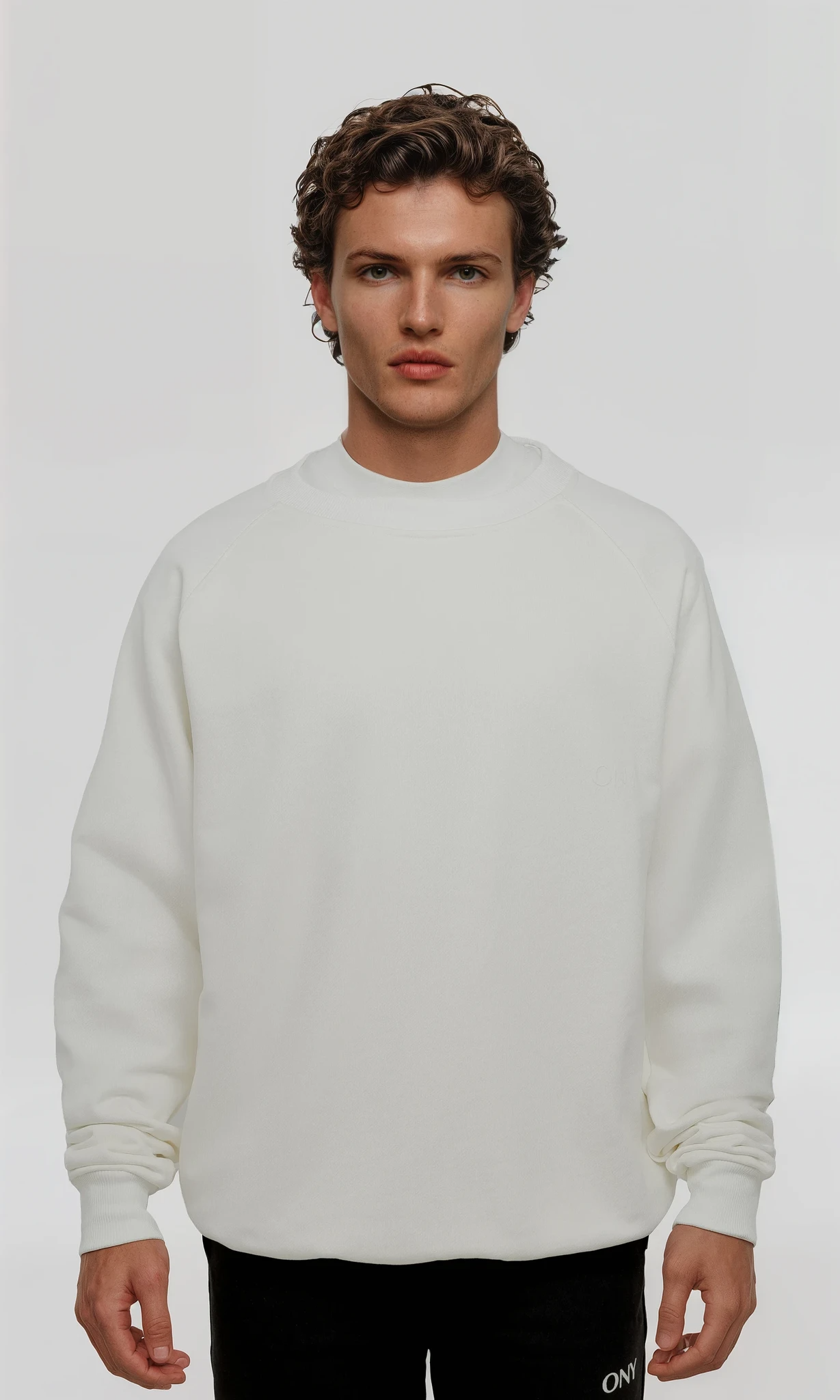 OFF-WHITE OVERSIZED SWEATER