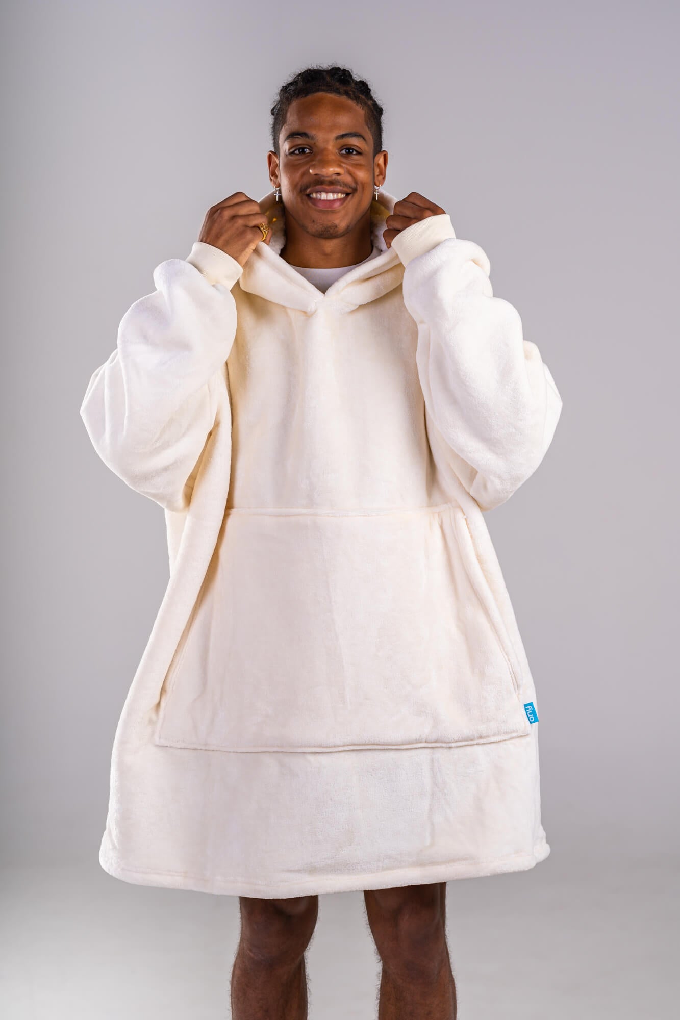 Original Ony Hoodie Blanket - Cream - It's Ony