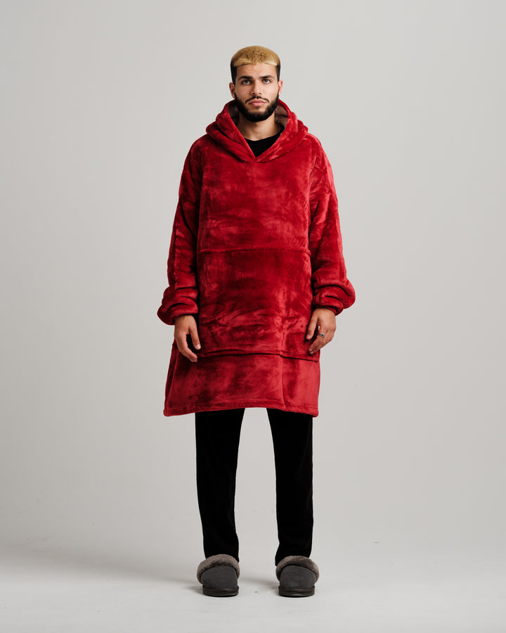 Original Ony Hoodie Blanket - Red - It's Ony