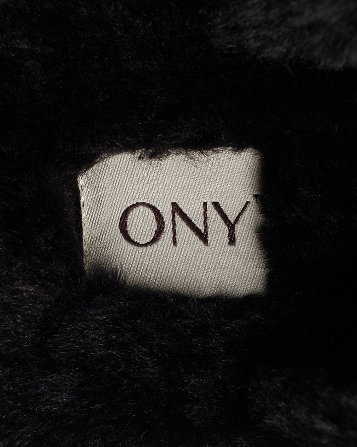 ONY Wool Slippers - Black