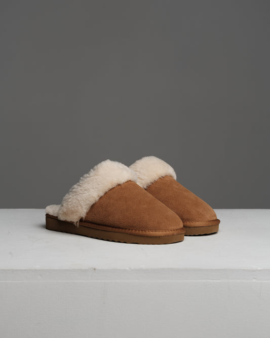 ONY Wool Slippers - Tan - It's Ony