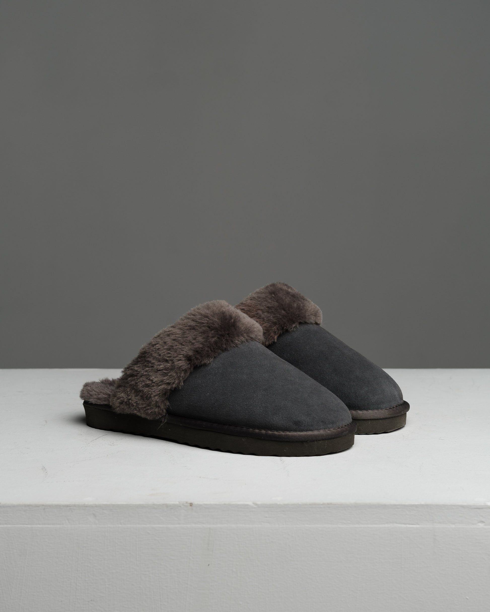 ONY Wool Slippers - Grey - It's Ony
