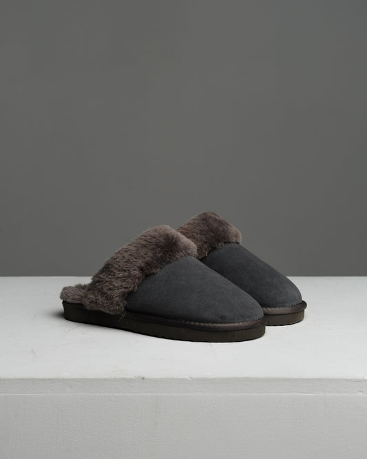 ONY Wool Slippers - Grey - It's Ony