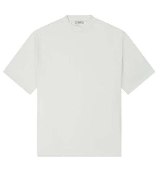 Off-white boxy fit t-shirt - 100% cotton.