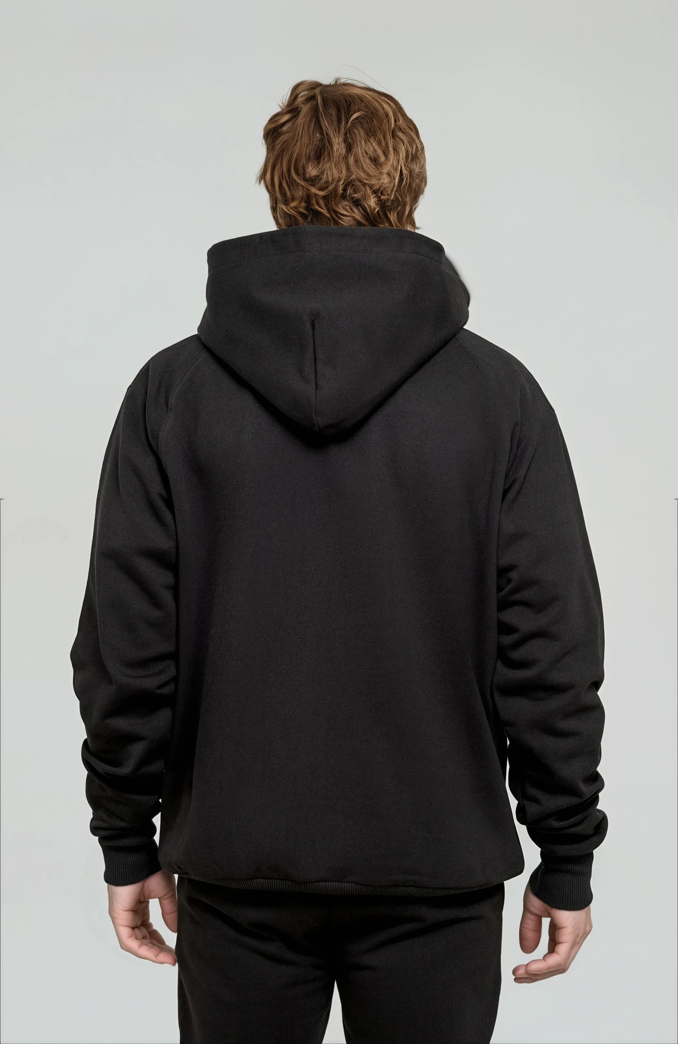 BLACK OVERSIZED HOODIE - ONY