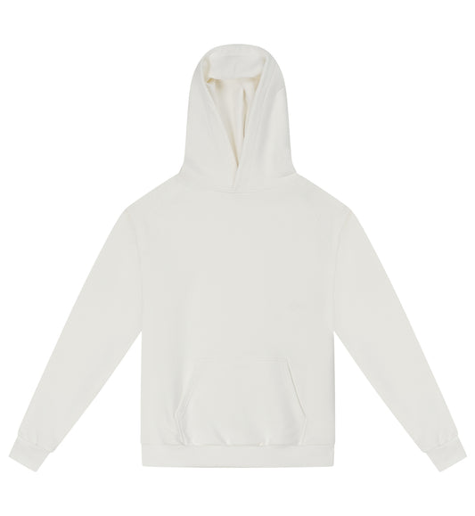 Off-white  oversized hoodie - 100% cotton.