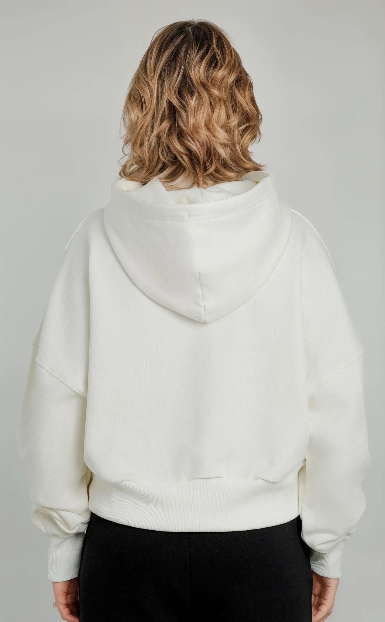 OFF-WHITE WOMEN'S CROPPED HOODIE - ONY