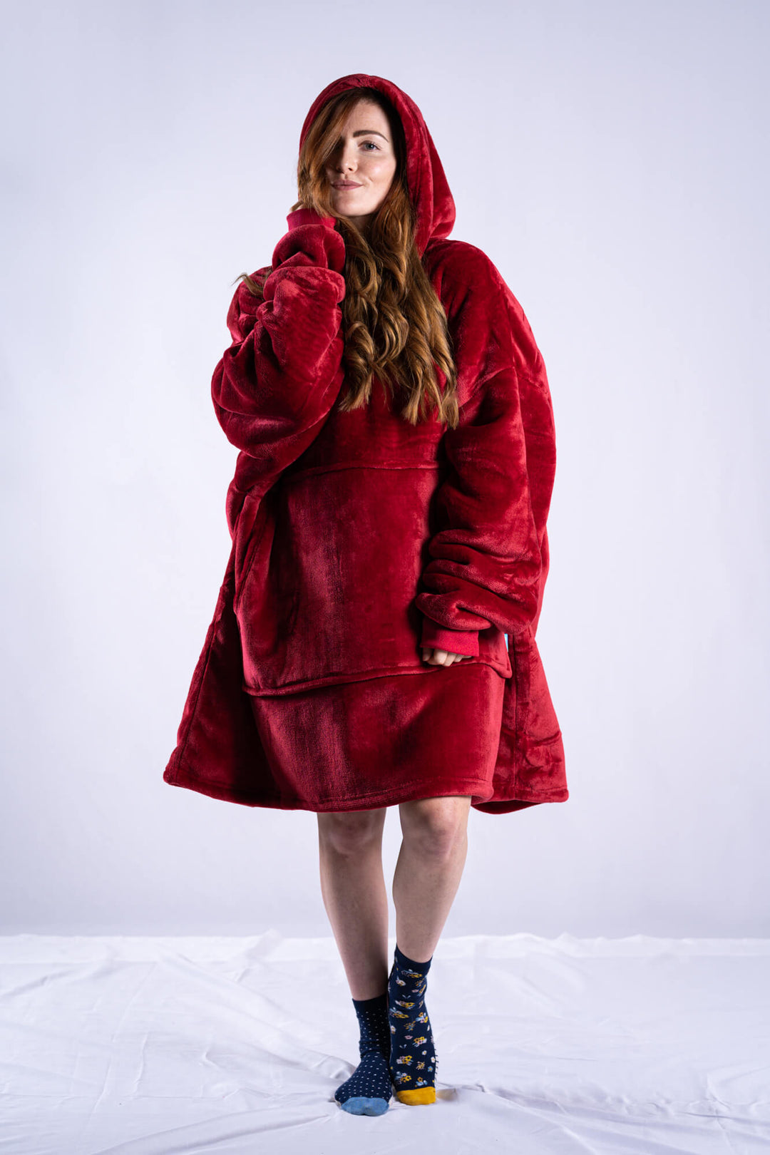 Original Ony Hoodie Blanket - Red - It's Ony