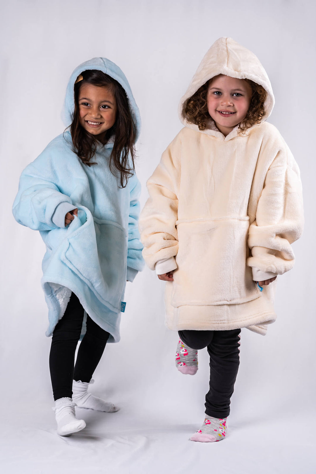 Kids & Little Ones Cream Extra Thick Ony Hoodie Blanket - It's Ony